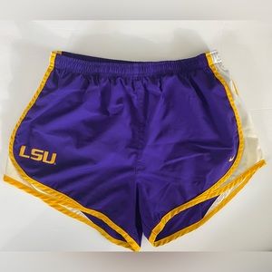 Nike Women's LSU Tigers Purple Dri-FIT Tempo Shorts
